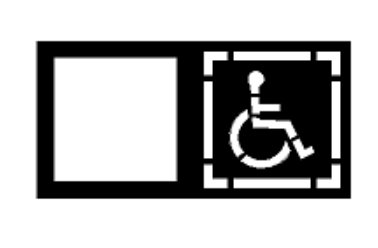 ADA Handicap Stencil