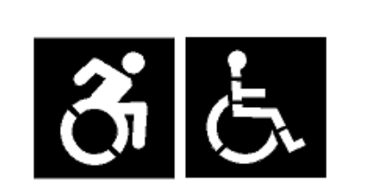 ADA Handicap Stencil